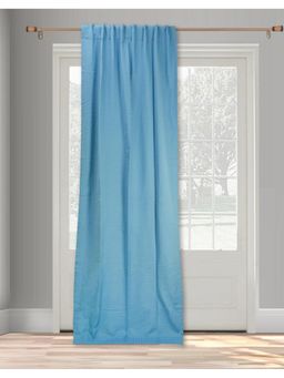 Fabindia - Blue Kabir Cotton Door Curtain