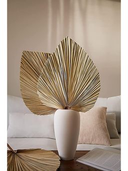Vanchai - Natural Dried Boho Leaf Palm Fans For Vase, Pack of 2