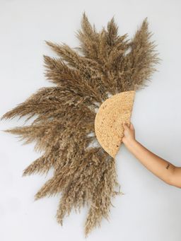 Vanchai - Pampas Grass Sun Decor Wall Art
