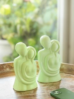ExclusiveLane - Timeless Togetherness' Ceramic Decorative Showpiece Figurine Pack of 2