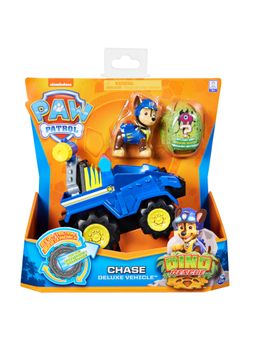 Paw Patrol - Dino Rescue Chases Deluxe Rev Up Vehicle with Mystery DinosaurFigure