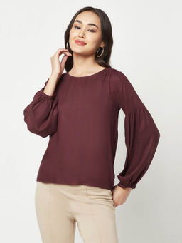 CRIMSOUNE CLUB - Women Wine Top