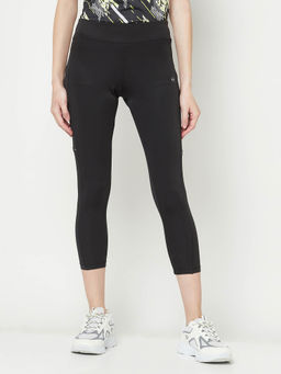 CRIMSOUNE CLUB - Women High Waist Capri Tights