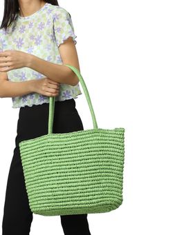 ONLY - Women Braided Green Bag