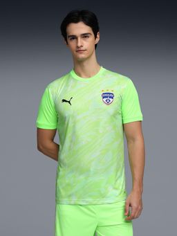 Puma - Men Green Printed T-shirt