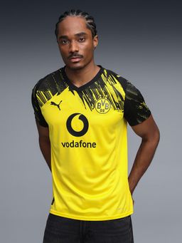 Puma - Borussia Dortmund Replica Men Yellow Printed T-shirt