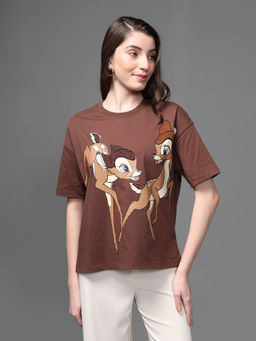 Kazo - Brown Disney Bambi T Shirt