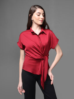 Kazo - Red Lucia Shirt