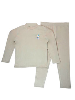 Little Surprise Box - Brown Upper & Lower Body Thermal Winter Warmers (Set of 2)