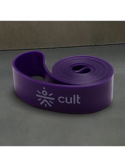 CULT - Resistance Band for Stretching and Gym Workout Stretch for Unisex Purple(30-79 kgs)