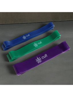 CULT - Resistance Band for Stretching, Gym Workout Stretch for Unisex Pack of 3