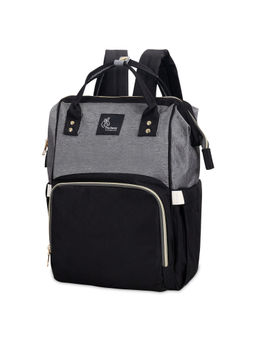 R for Rabbit - Grey & Black Caramello Diaper Bag