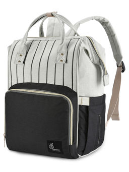 R for Rabbit - Grey & Black Caramello Diaper Bag