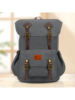 R for Rabbit - Grey Caramello Sportz Solid Diaper Bag