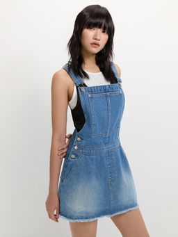 Pomelo - Denim Overalls - Blue