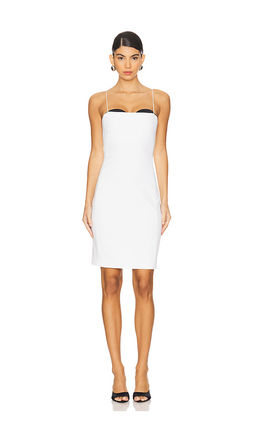 Alice + Olivia - Ada Bustier Midi Dress