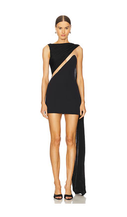 David Koma - Draped Chest Mini Dress