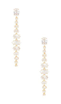 Ettika - Diamond Drop Earrings