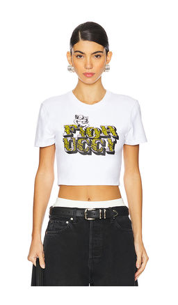 FIORUCCI - Rococo Print Cropped T-shirt