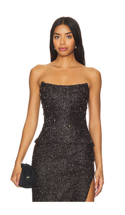 Khanums - Mesh Strapless Top