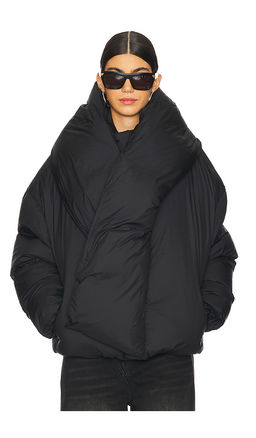 MARRKNULL - Scarf Down Jacket