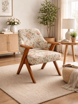 JABRIX - Beige Yuki Accent Chair