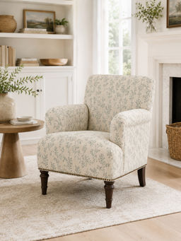 JABRIX - Beige Vilo Arm Chair