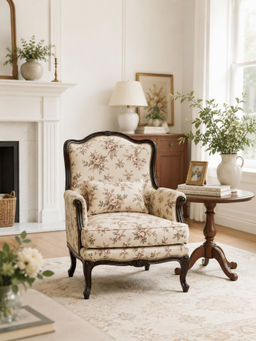 JABRIX - Beige Luxaro Arm Chair