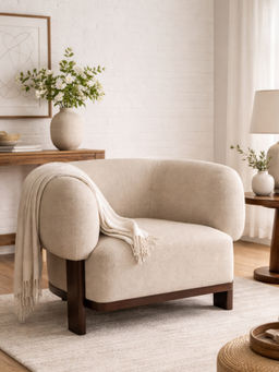 JABRIX - Beige Elix Lounge Chair