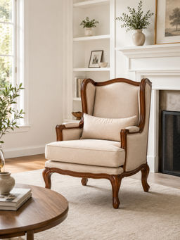JABRIX - Beige Astoria Arm Chair