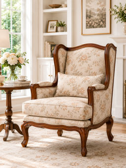JABRIX - Beige Yukari Arm Chair