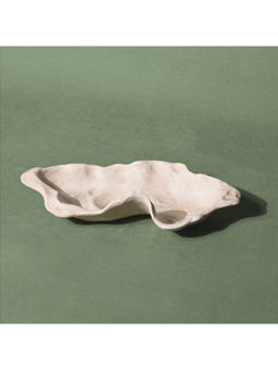 Muun Home - Beige Kai Organic Blush Sandstone Decorative Bowl