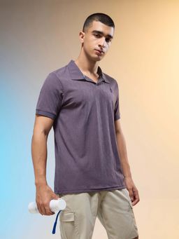 Technosport - Men Jacquard Slim Fit Polo Sports Polo T-Shirt with Cotflex
