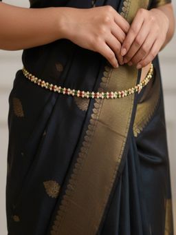 Accessher - Multi-Color Gold Plated Traditional Kamarbandh