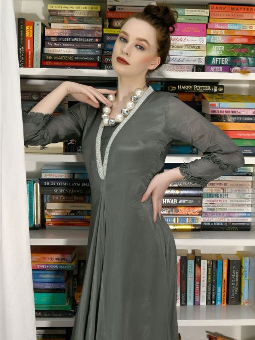 Buy Odette Dark Green Crepe Designer Stitched Indo Western Dress Online