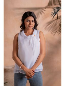 Juniper - Women White Casual Top