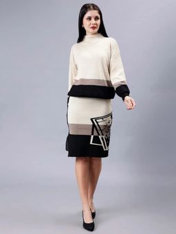 ANNY - Cream Knitted Co-Ord Set