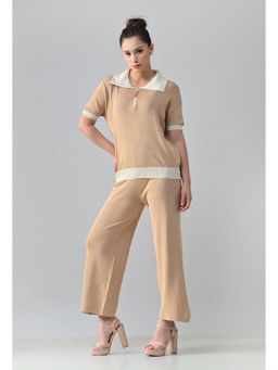 ANNY - Beige Knitted Co-Ord Set