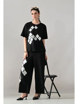 ANNY - Black Fringed Co-Ord Set