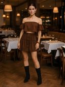 Brown color option, Currently selected