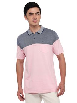 ColorPlus - Regular Fit Pink Polo T-Shirt