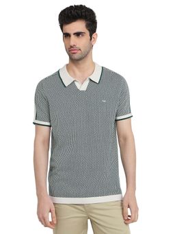 ColorPlus - Medium Green Regular Fit Polo T-Shirt