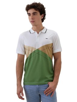 Park Avenue - Men Dark Green Slim Fit Polo T-Shirt