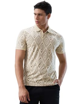 Park Avenue - Slim Fit Light Beige Polo T-Shirt