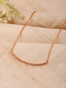 Shoshaa - Gold-Plated Ad Stones-Studded Handcrafted Chain