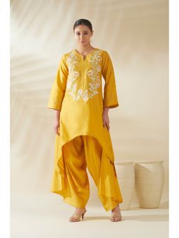 ORIGANI - Yellow Noorvi Kurta and Pant
