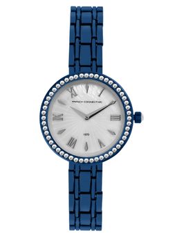 French Connection - Silver Analog Round Dial Reine Watch for Women FCE21U