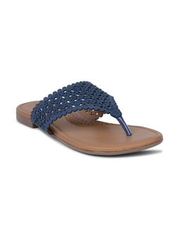 Bata - Detail Pattern Blue Flats