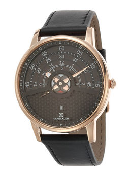 Daniel Klein - Analog Black Dial Men's Watch-DK.1.12444-5