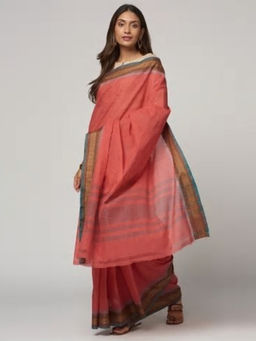 Fabindia - Cotton Chettinad Woven Sari